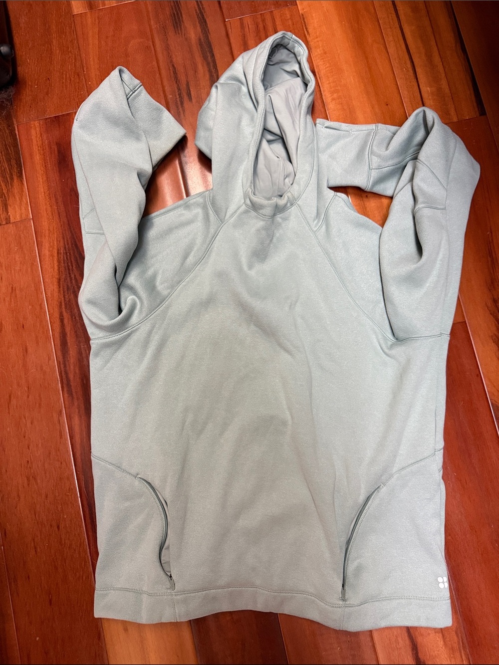 Sweaty Betty Sage Green Hoodie Pullover